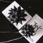 Sea urchin ball - ceramic decorative